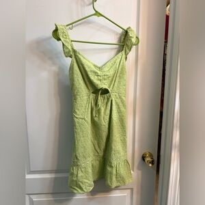 Light Green Eyelet Sundress